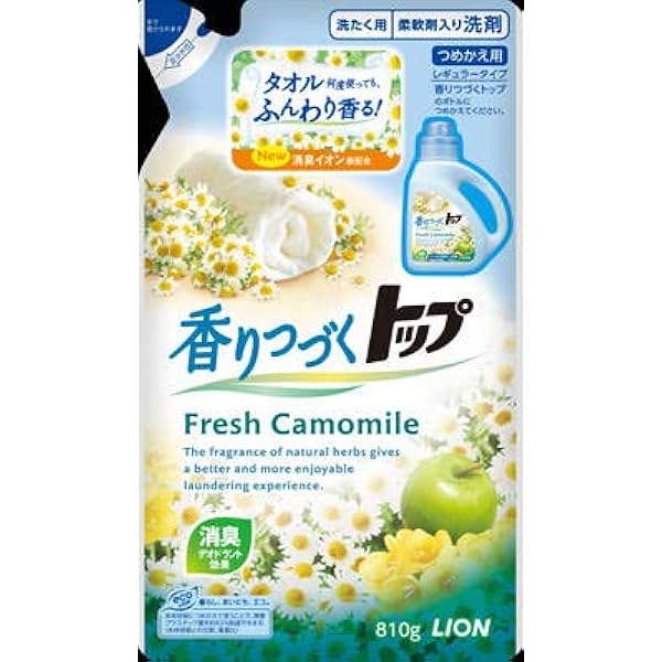 Amazon | 香りつづくトップPlus フレッシュカモミール つめかえ用 320g